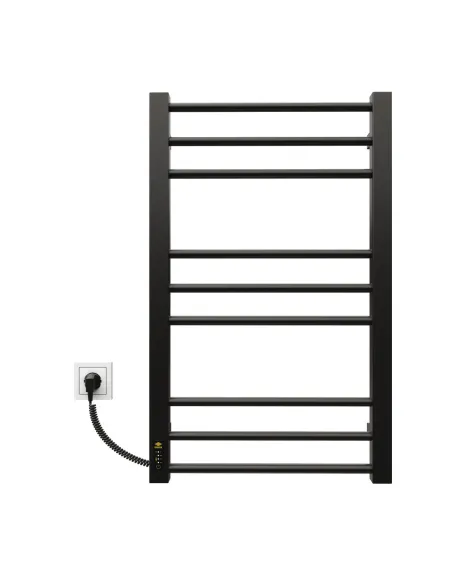 Полотенцесушитель электрический Kosser Стэп 800х500/9 EL черный - 2