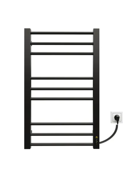 Полотенцесушитель электрический Kosser Стэп 800х500/9 ER черный - 2