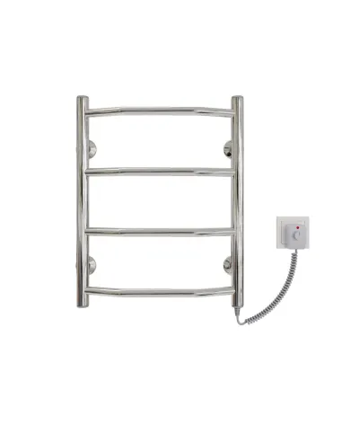 Полотенцесушитель электрический Kosser Трапеция 500х400/4 ЕR, нержавеющая сталь - 2