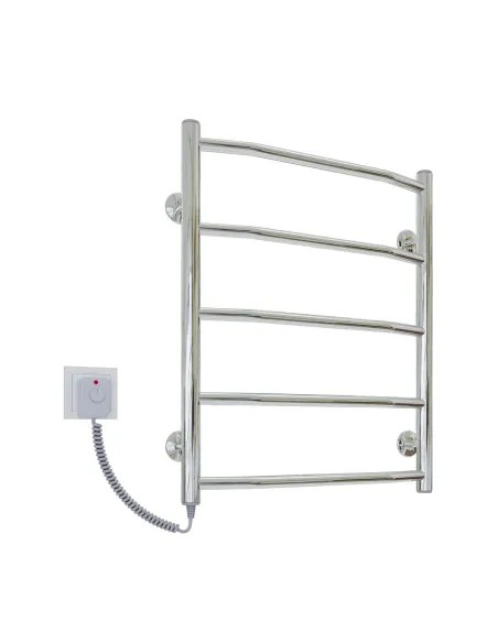 Полотенцесушитель электрический Kosser Трапеция 600х400/5 ЕL, нержавеющая сталь - 1