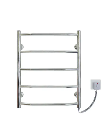 Полотенцесушитель электрический Kosser Трапеция 600х400/5 ЕR, нержавеющая сталь - 2