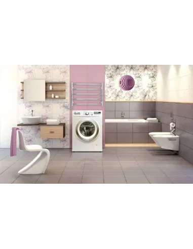 Полотенцесушитель электрический Kosser Трапеция 500х700/5 EL, нержавеющая сталь - 4