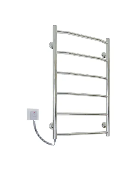 Полотенцесушитель электрический Kosser Трапеция 700х500/6 EL, нержавеющая сталь - 1