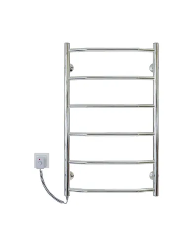 Полотенцесушитель электрический Kosser Трапеция 700х500/6 EL, нержавеющая сталь - 2