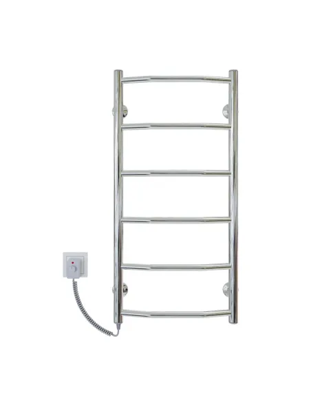 Полотенцесушитель электрический Kosser Трапеция 800х400/6 ЕL, нержавеющая сталь - 2