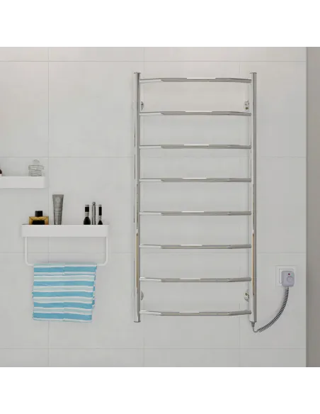 Полотенцесушитель электрический Kosser Трапеция 800х500/6 ЕR, нержавеющая сталь - 3