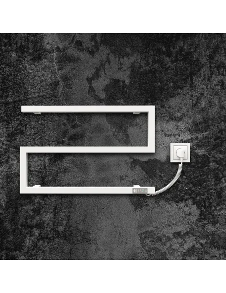 Полотенцесушитель электрический Kosser Зета 350х550 ER белый - 2