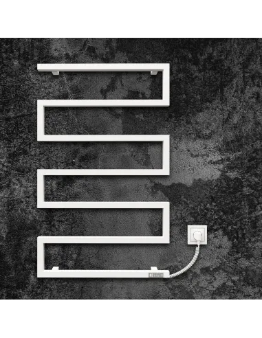 Полотенцесушитель электрический Kosser Зета 900х550 ER белый - 2