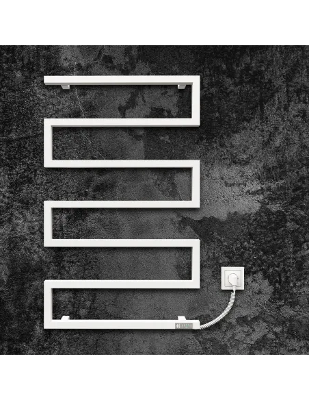 Полотенцесушитель электрический Kosser Зета 900х550 ER белый - 2