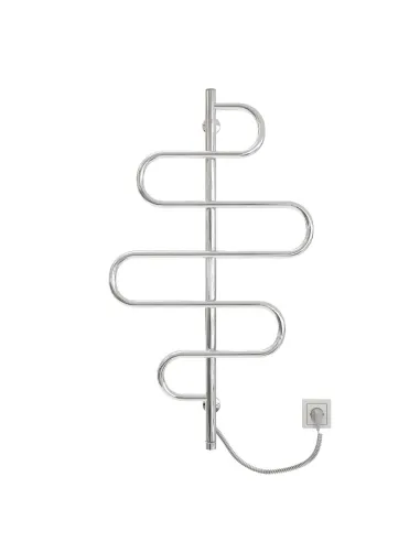 Полотенцесушитель электрический Kosser Лиана 1000х570 ЕLR, нержавеющая сталь - 2