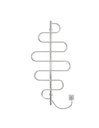 Полотенцесушитель электрический Kosser Лиана 1200х570 ЕLR, нержавеющая сталь - 2