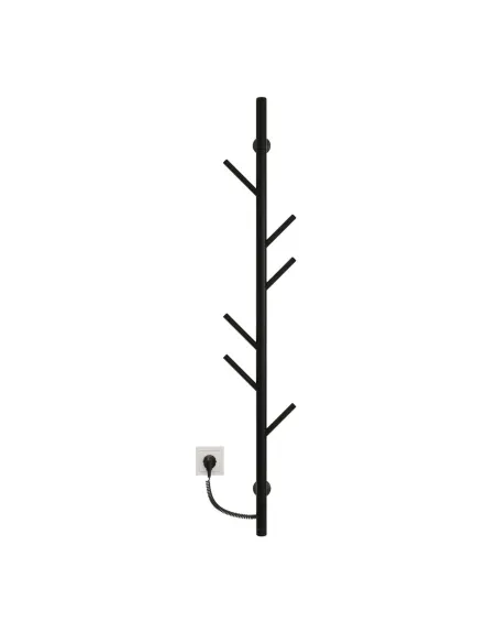 Полотенцесушитель электрический Kosser Стойка 1200х30 ЕLR, черный, с регулятором - 2