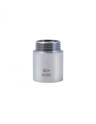 Удлинитель латунный SD Plus SD1302030 хром, 30 мм х 3/4 дюйма - 3