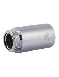 Удлинитель латунный SD Plus SD1302050 хром, 50 мм х 3/4 дюйма - 1