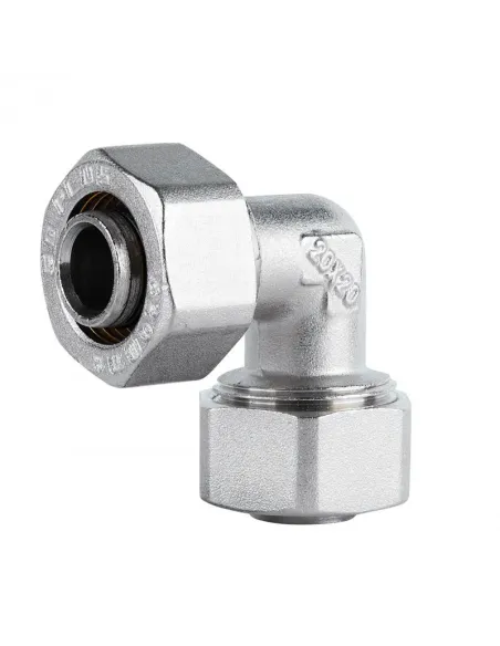 Уголок обжимной SD Plus SD155W2020 20 мм, для МП труб - 1