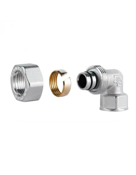 Уголок обжимной SD Plus ВР SD156W2015 20 х 1/2 дюйма, для МП труб - 3