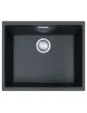 Мойка кухонная каменная прямоугольная Franke SID 110-50, 440х525х200 мм, черная - 1