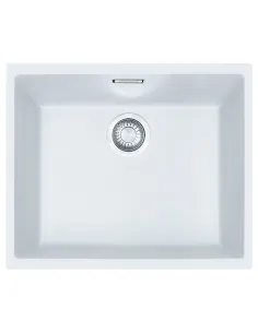 Мийка кухонна кам`яна прямокутна Franke SID 110-50, 440х525х200 мм, біла - 1
