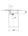 Мойка кухонная прямоугольная Franke SKL 611-63, decor, нержавеющая сталь - 3
