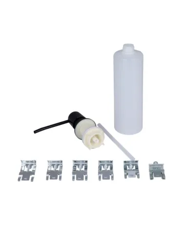 Мийка кухонна металева квадратна Lidz Brush Grey H5050G 3.0/0.8 мм, 500х500х220 мм - 7