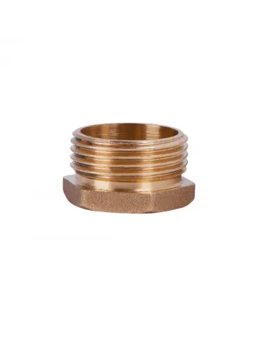 Футорка латунная SD Plus НВ SD4232515 1 х 1/2 дюйма - 3