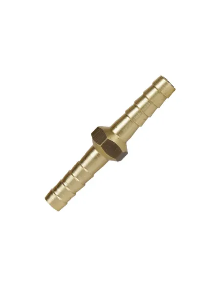 Штуцер - одинарник латунный SD Plus SD4246 6 мм - 1