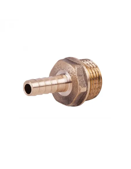 Штуцер латунний SD Plus НР SD427156 6 х 1/2 дюйма - 1