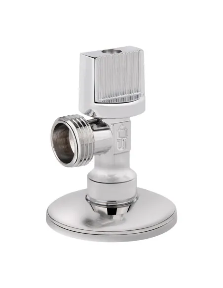 Приборный кран угловой SD Plus НР SD185W1520 1/2 х 3/4 дюйма - 1