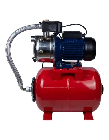 Насосна станція Wetron 775052/24 0.75 кВт, бак 24 літри, нержавіюча сталь - 2