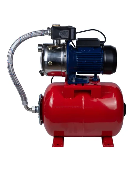 Насосна станція Wetron 775052/24 0.75 кВт, бак 24 літри, нержавіюча сталь - 2