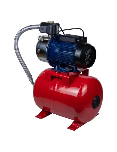 Насосна станція Wetron 775052/24 0.75 кВт, бак 24 літри, нержавіюча сталь - 5