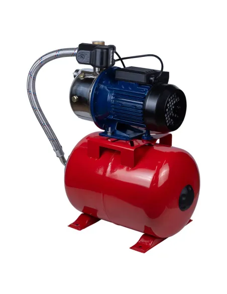 Насосна станція Wetron 775052/24 0.75 кВт, бак 24 літри, нержавіюча сталь - 5