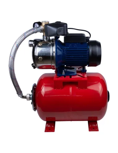 Насосная станция Wetron 775054/24 1.1 кВт, бак 24 литра, нержавеющая сталь - 2