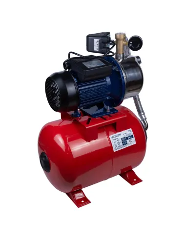 Насосная станция Wetron 775054/24 1.1 кВт, бак 24 литра, нержавеющая сталь - 3