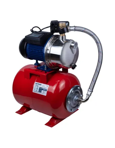 Насосная станция Wetron 775054/24 1.1 кВт, бак 24 литра, нержавеющая сталь - 5