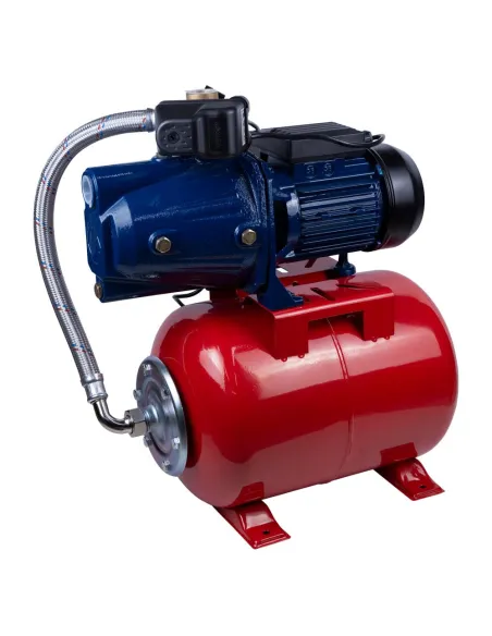 Насосная станция Wetron 775038/24 1.1 кВт, бак 24 литра - 1