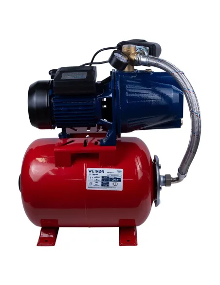 Насосная станция Wetron 775038/24 1.1 кВт, бак 24 литра - 4