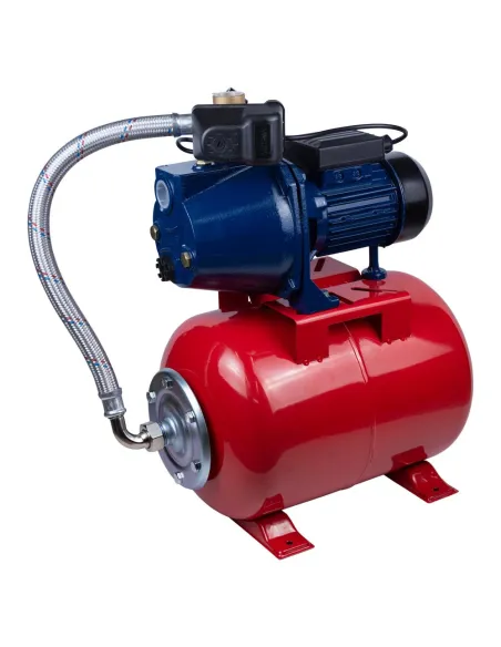 Насосна станція Wetron 775042/24 0.75 кВт, бак 24 літри - 1