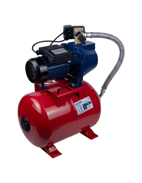 Насосна станція Wetron 775042/24 0.75 кВт, бак 24 літри - 3