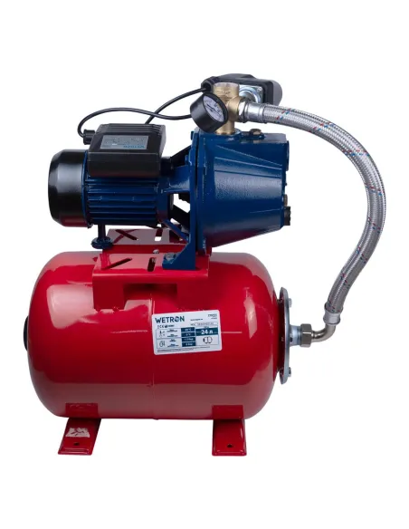 Насосна станція Wetron 775042/24 0.75 кВт, бак 24 літри - 4