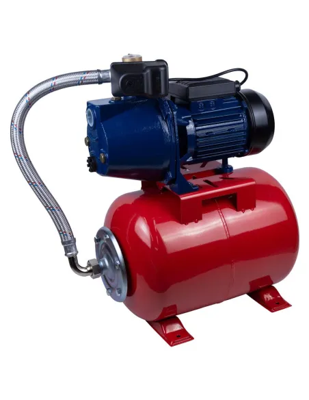 Насосна станція Wetron 775044/24 1.1 кВт, бак 24 літри - 1