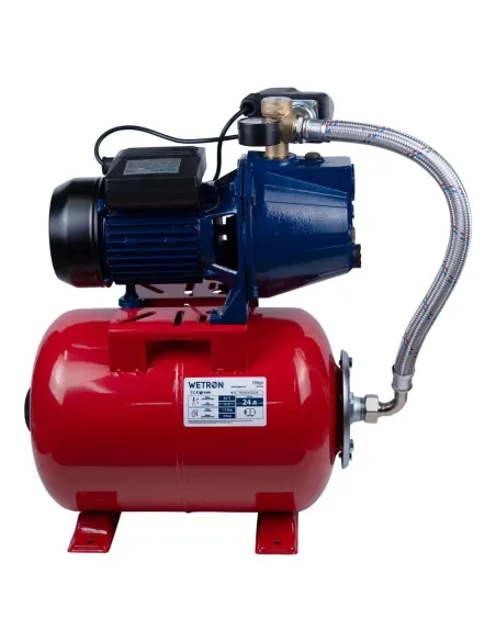 Насосна станція Wetron 775044/24 1.1 кВт, бак 24 літри - 7