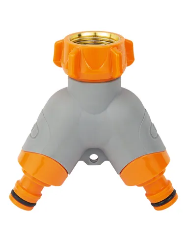 Кран распределительный с адаптерами Flora 5016614 2 выхода ABS+TPR - 6