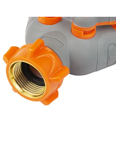 Кран распределительный с адаптерами Flora 5016614 2 выхода ABS+TPR - 8