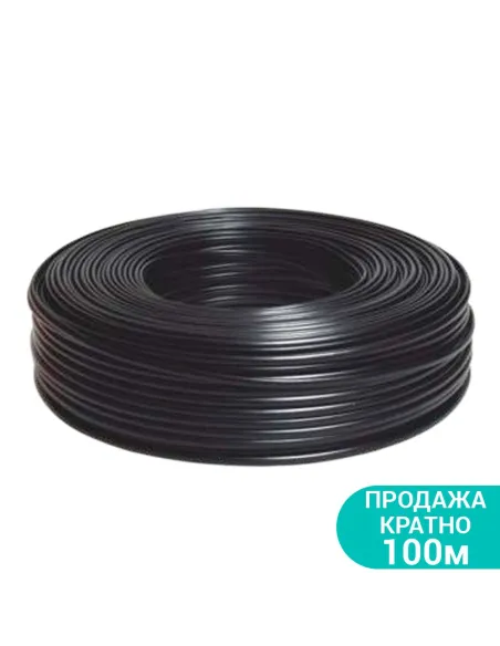 Кабель для глибинного насоса Dongyin 779935 H07RN - F круглий, перетин 3 x 1.5 мм, 100 метрів - 1