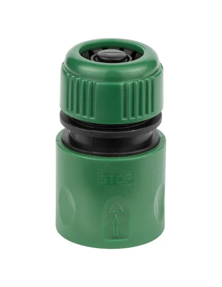 Коннектор быстросъёмный Grad 5016115 аквастоп для шланга 1/2 дюйма ABS - 1