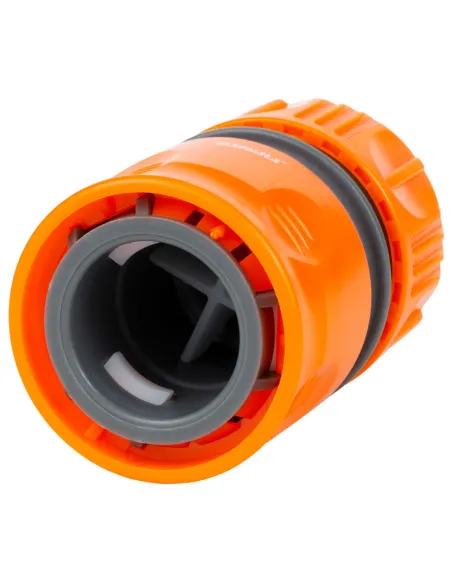 Коннектор быстросъёмный Flora 5015504 аквастоп для шланга 1 дюйма ABS - 4