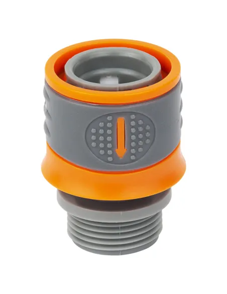 Коннектор быстросъёмный Flora 5015574 на кран 3/4 дюйма ABS и TPR - 2