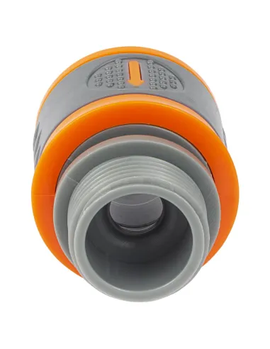 Коннектор быстросъёмный Flora 5015574 на кран 3/4 дюйма ABS и TPR - 6