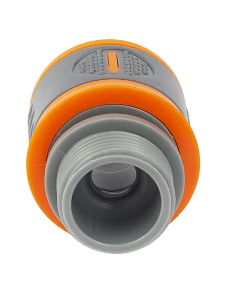 Коннектор быстросъёмный Flora 5015574 на кран 3/4 дюйма ABS и TPR - 6